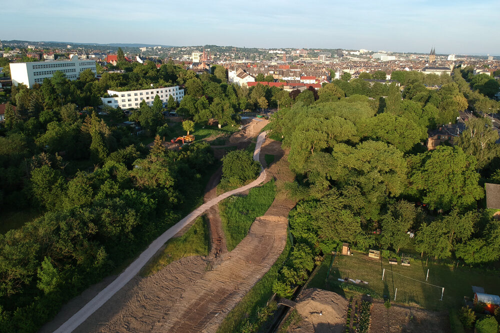 Renaturierung am Wellritzbach
