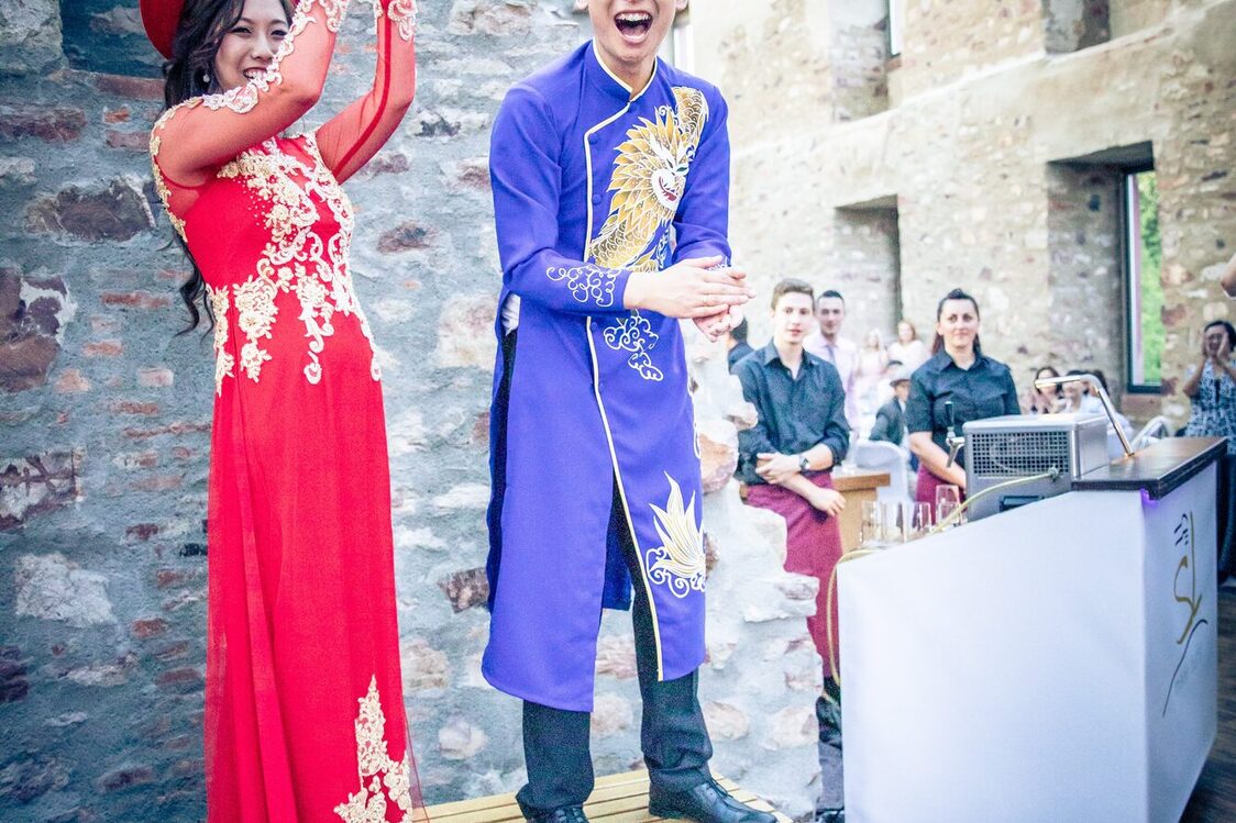 Vietnamesiche Hochzeit im Jagdschloss Platte