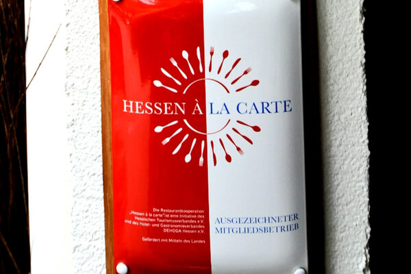 Auszeichung Hessen à la carte für Wiesbadener Restaurants und Gasthöfe