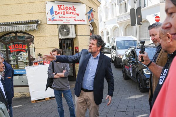 Designed electricity boxes beautify Wiesbaden city center
