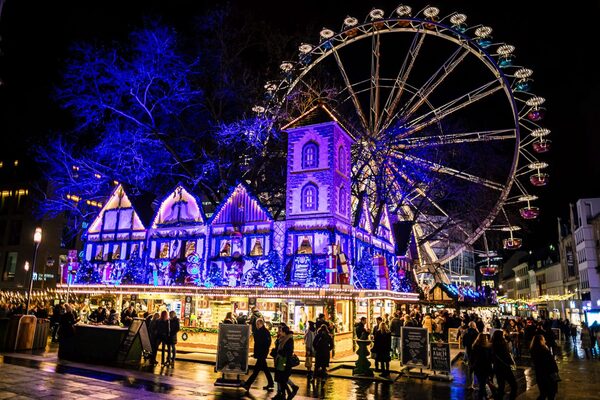 Ferris wheel on the Mauritiusplatz